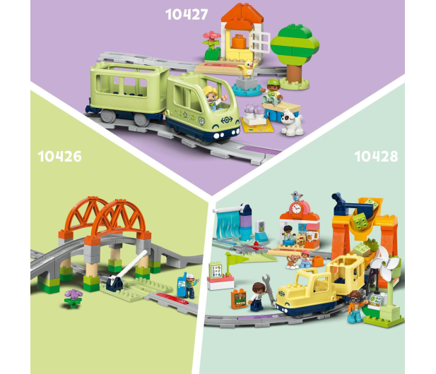 LEGO DUPLO 10425 Tunel i tory kolejowe - 1284203 - zdjęcie 7